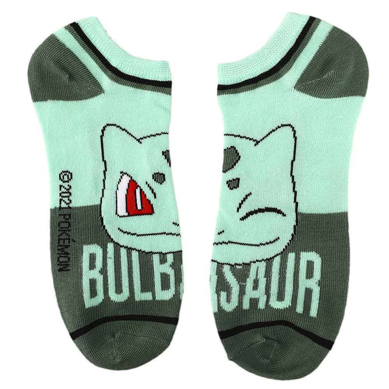 Pokemon Character Names Ankle Socks 6 Pair Set