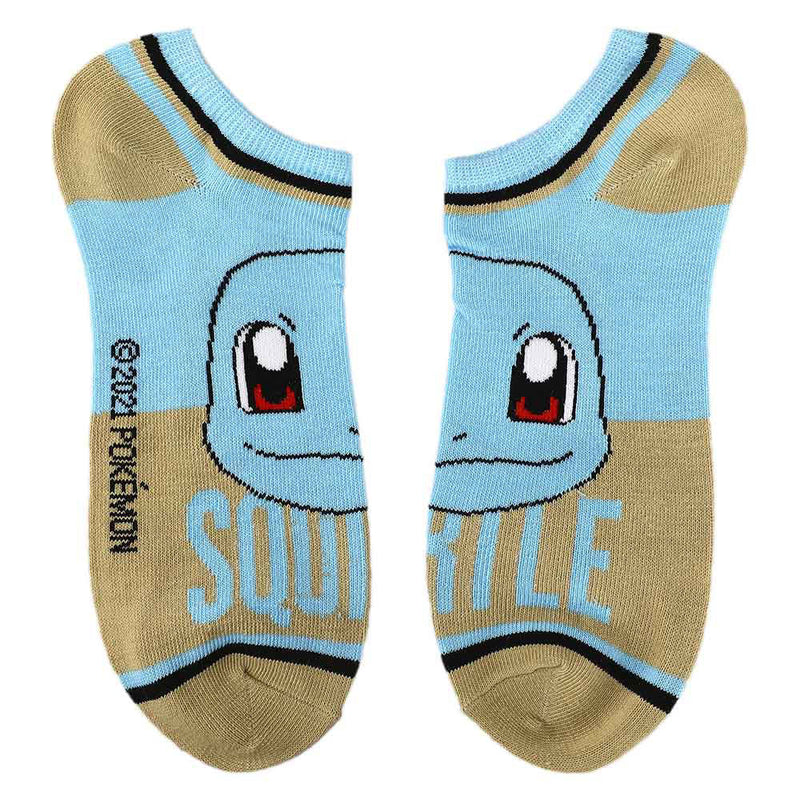 Pokemon Character Names Ankle Socks 6 Pair Set