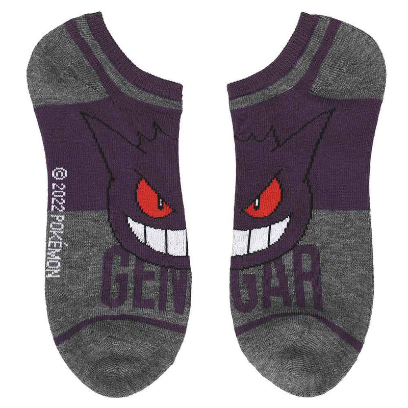 Pokemon Character Names Ankle Socks 6 Pair Set