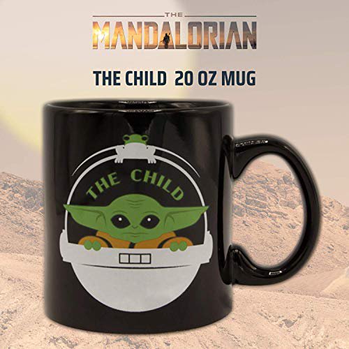 Star Wars The Mandalorian Grogu The Child Tasse en céramique 20 oz