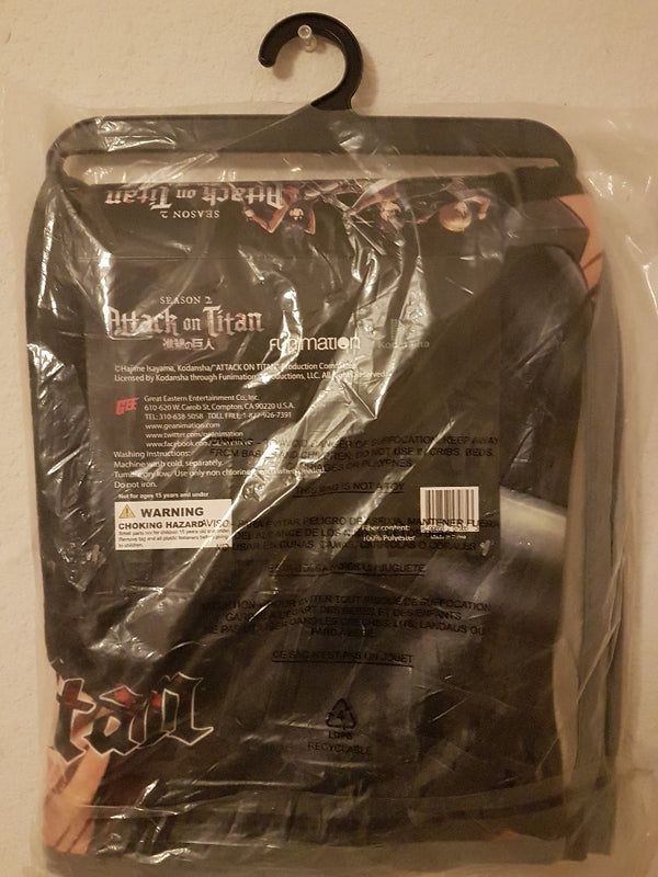 Attack On Titan Eren & Mikasa Fleece Throw Blanket