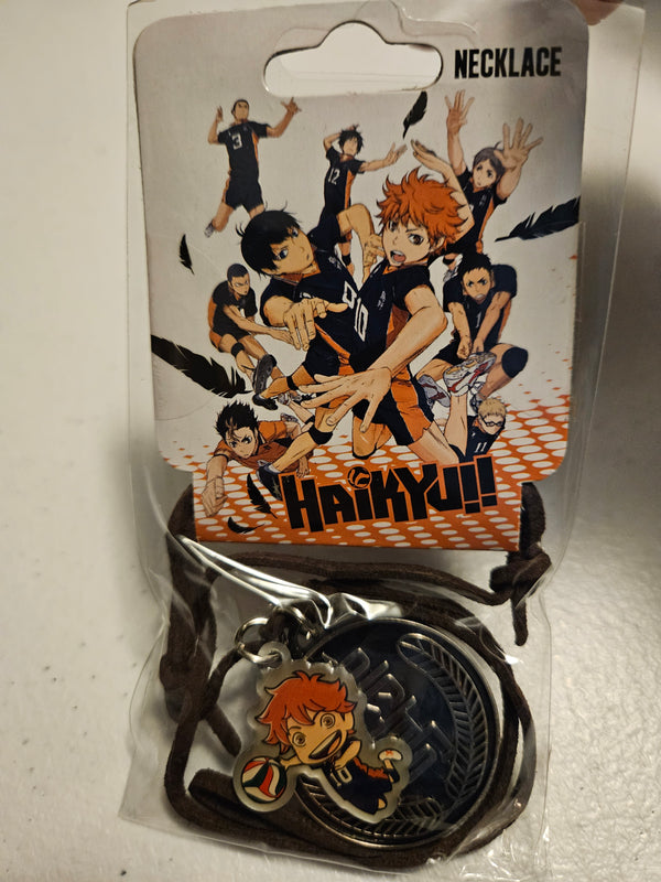 Haikyu!! Shoyo SD & Karasuno High Symbol Necklace