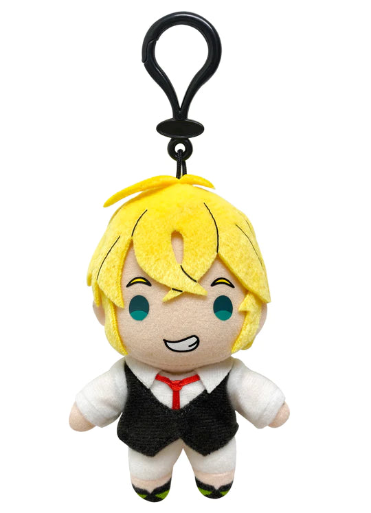 The Seven Deadly Sins Meliodas 5 Plush Doll W/ Backpack Clip