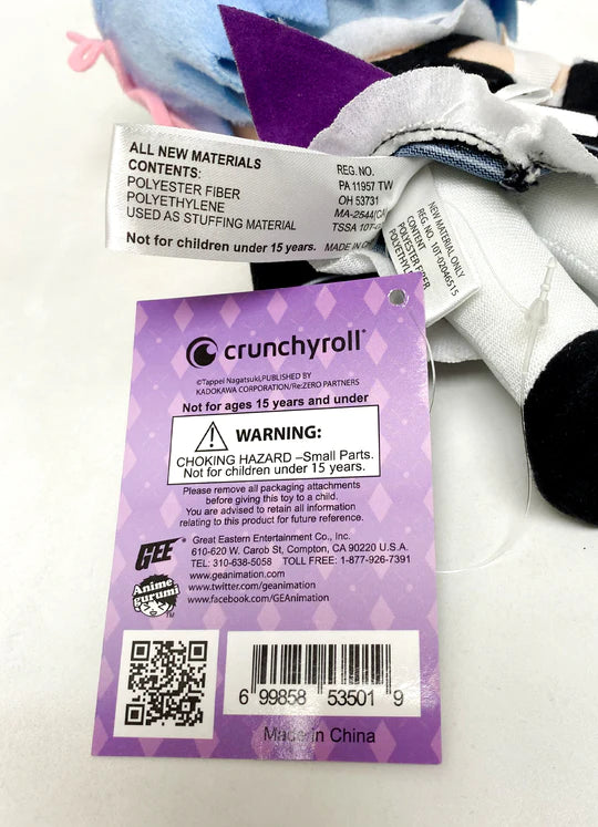 Poupée en peluche Re:Zero Rem