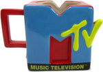 MTV Classic Logo 3D Sculpted Ceramic Mug 20 oz