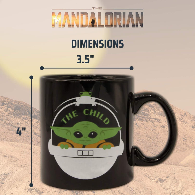 Star Wars The Mandalorian Grogu The Child Tasse en céramique 20 oz