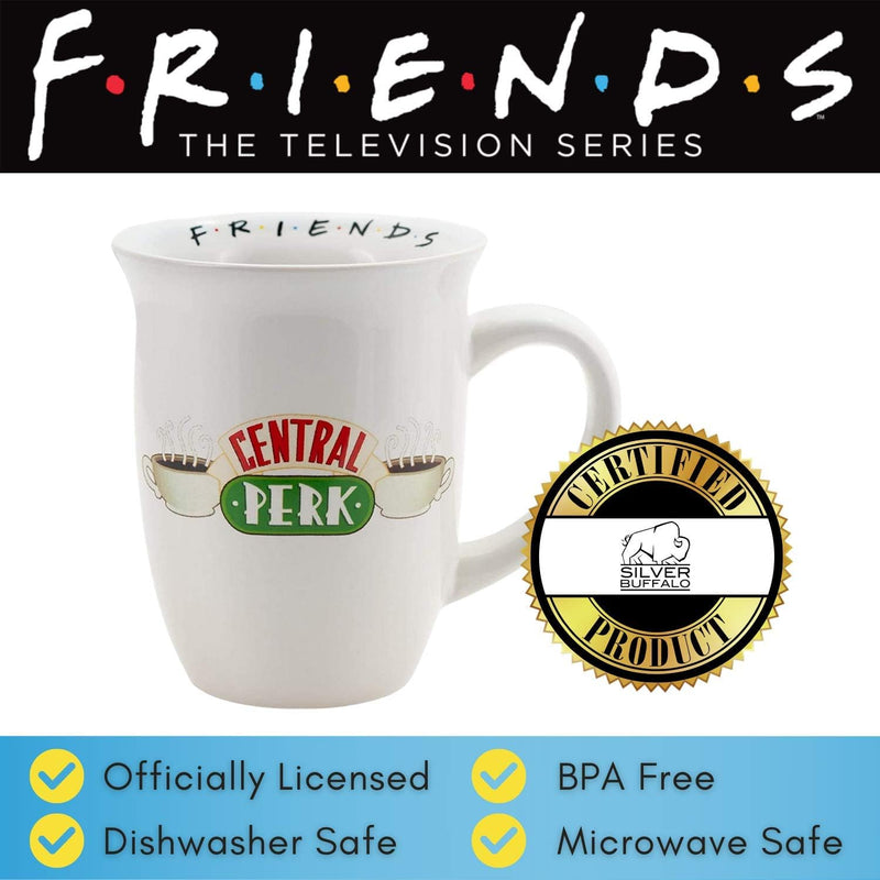 Tasse à café en céramique Friends Central Perk 16 oz