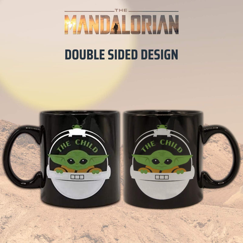 Star Wars The Mandalorian Grogu The Child Tasse en céramique 20 oz
