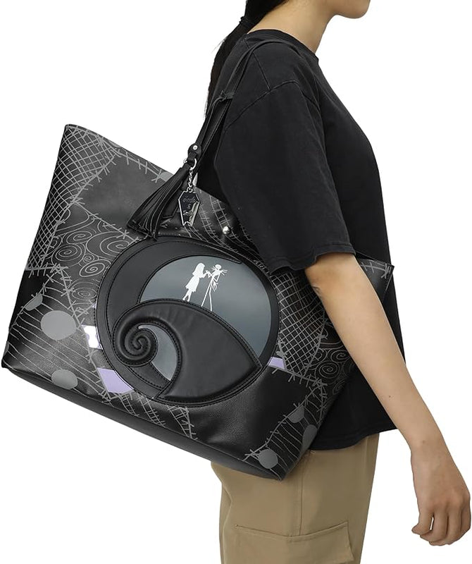 The Nightmare Before Christmas Jack & Sally Tote Bag