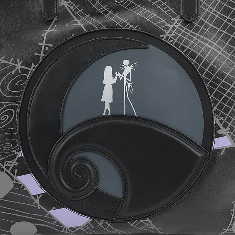 The Nightmare Before Christmas Jack & Sally Tote Bag