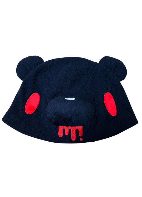 Gloomy Bear Black Gloomy Bear Fleece Hat Cap