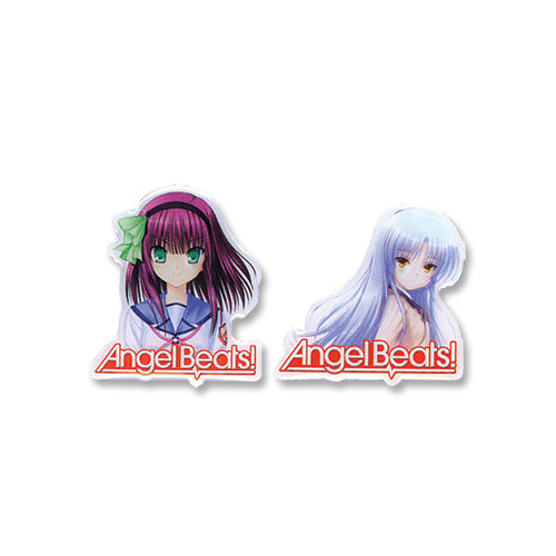 Angel Beats Yuri & Angel Lapel Pins Set of 2