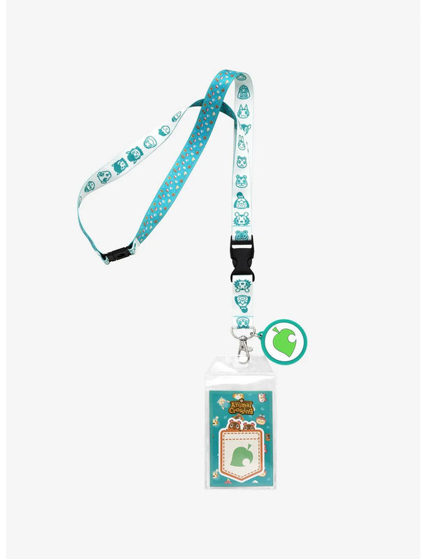 Animal Crossing New Horizons Characters Lanyard With Charm