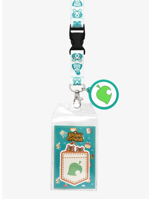 Animal Crossing New Horizons Characters Lanyard With Charm