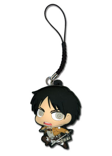 Attack On Titan Eren Yeager Cell Phone Charm