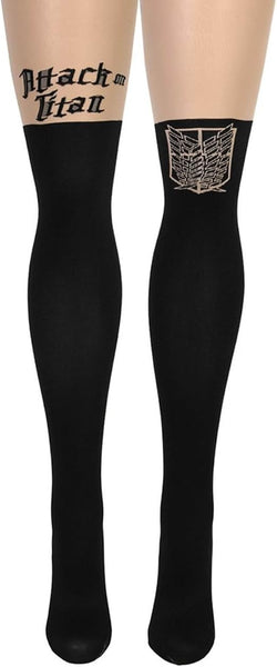 Attack On Titan Scout Regiment Logo Tights