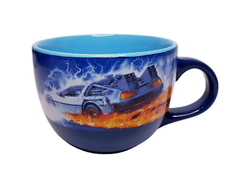 Back To The Future DeLorean Time Machine Ceramic Mug 24 oz