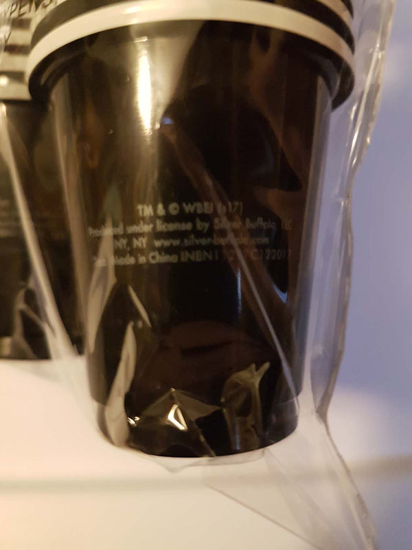 Batman Logo 20 Pack Plastic Mini Cups 2 oz BPA Free