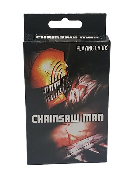 Chainsaw Man Characters Playing Cards