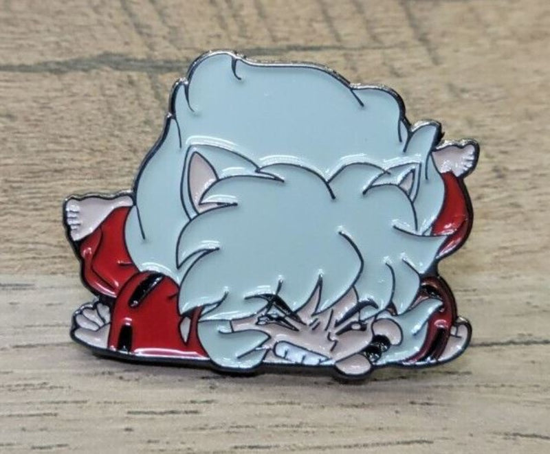 Inuyasha Sit Boy Enamel Lapel Pin