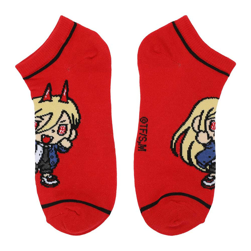 Chainsaw Man Chibi Characters 5 Pack Ankle Socks