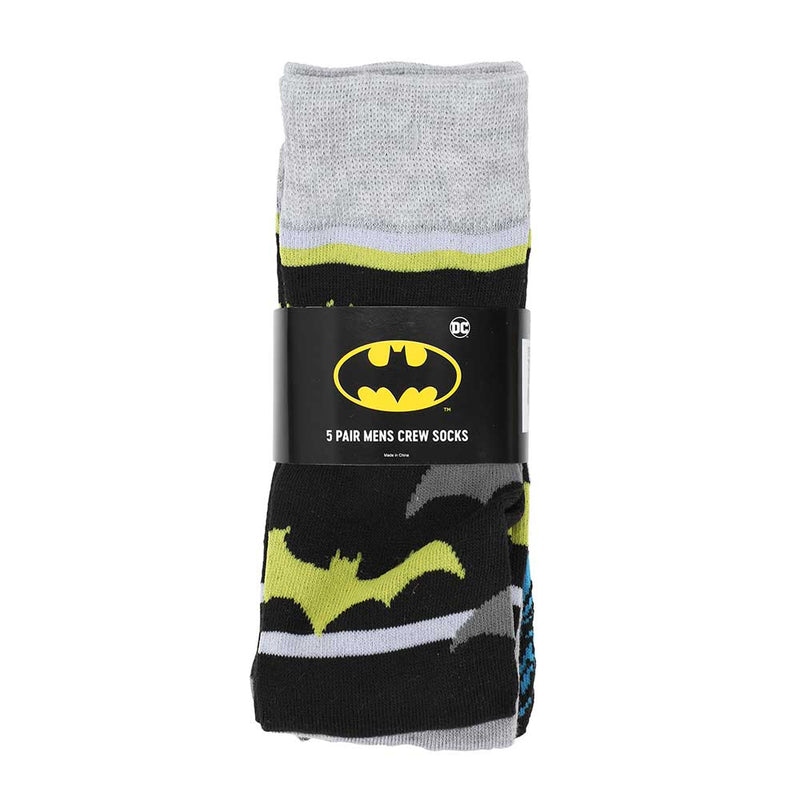 DC Comics Batman The Dark Knight Socks 5-Pair Set