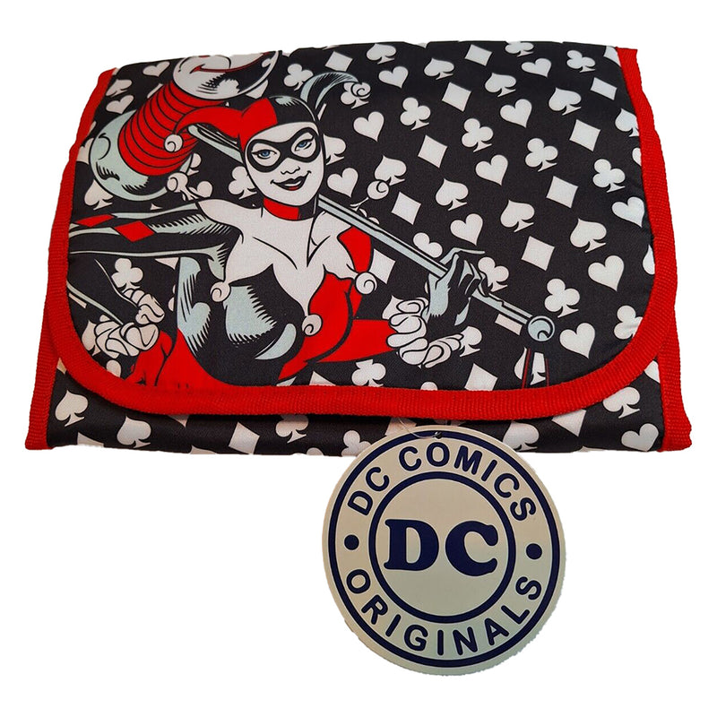 DC Comics Harley Quinn Travel Cosmetic Bag