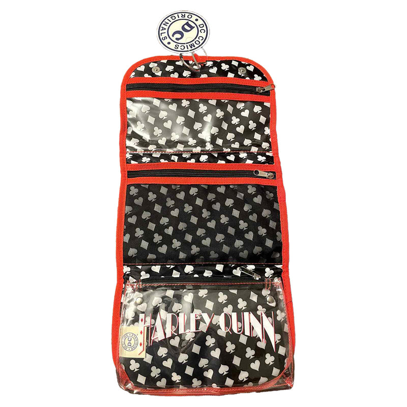 DC Comics Harley Quinn Travel Cosmetic Bag