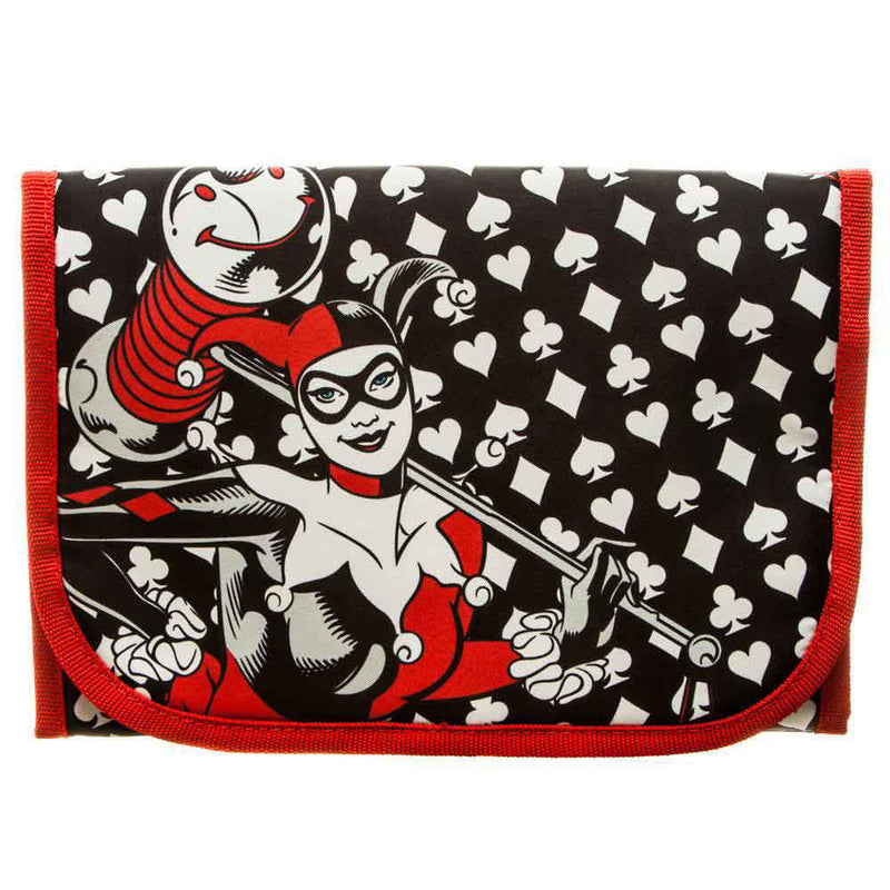 DC Comics Harley Quinn Travel Cosmetic Bag