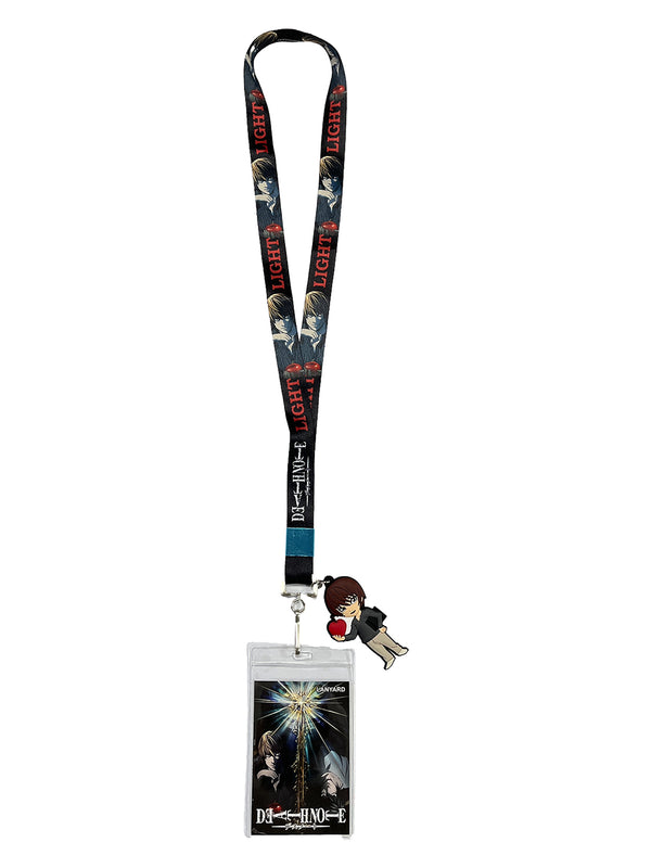 Death Note Light Yagami Lanyard W/ Charm