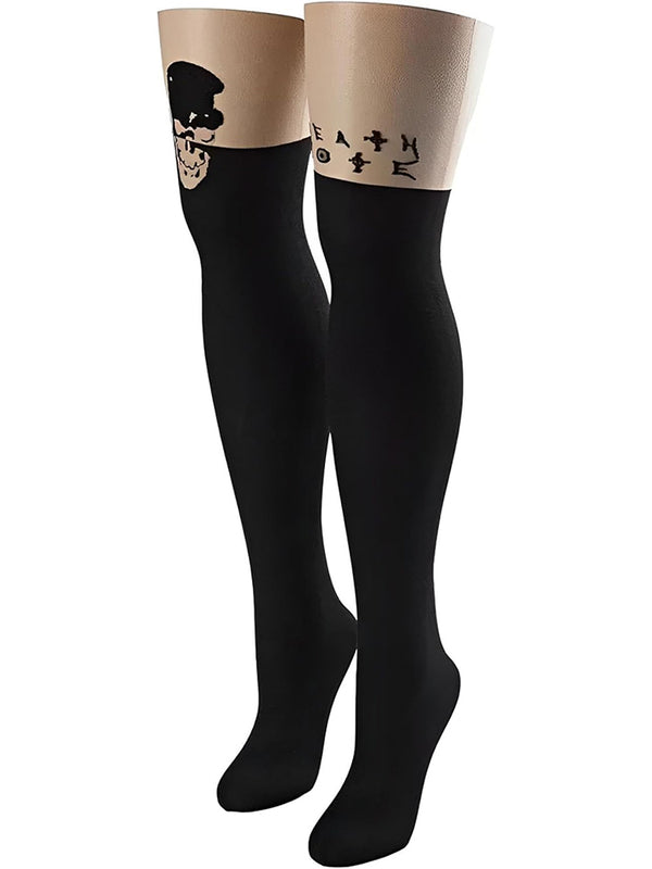 Death Note Series Skull Tights