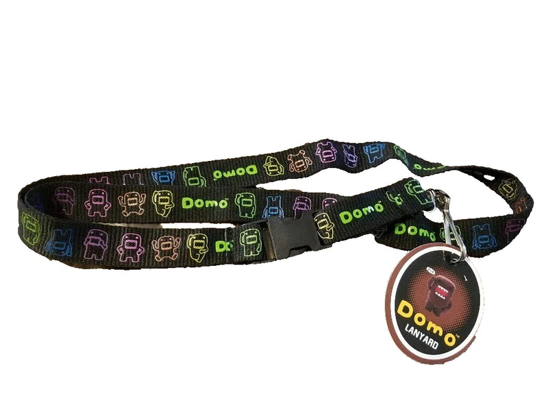 Domo-Kun Rainbow All Over 36" Lanyard