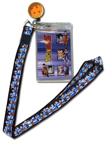 Dragon Ball Z Lanyard W/ 4 Star Dragon Ball Charm
