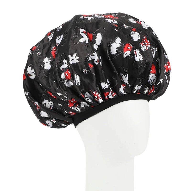 Disney Mickey & Minnie Mouse All-Over Print Sleep Bonnet