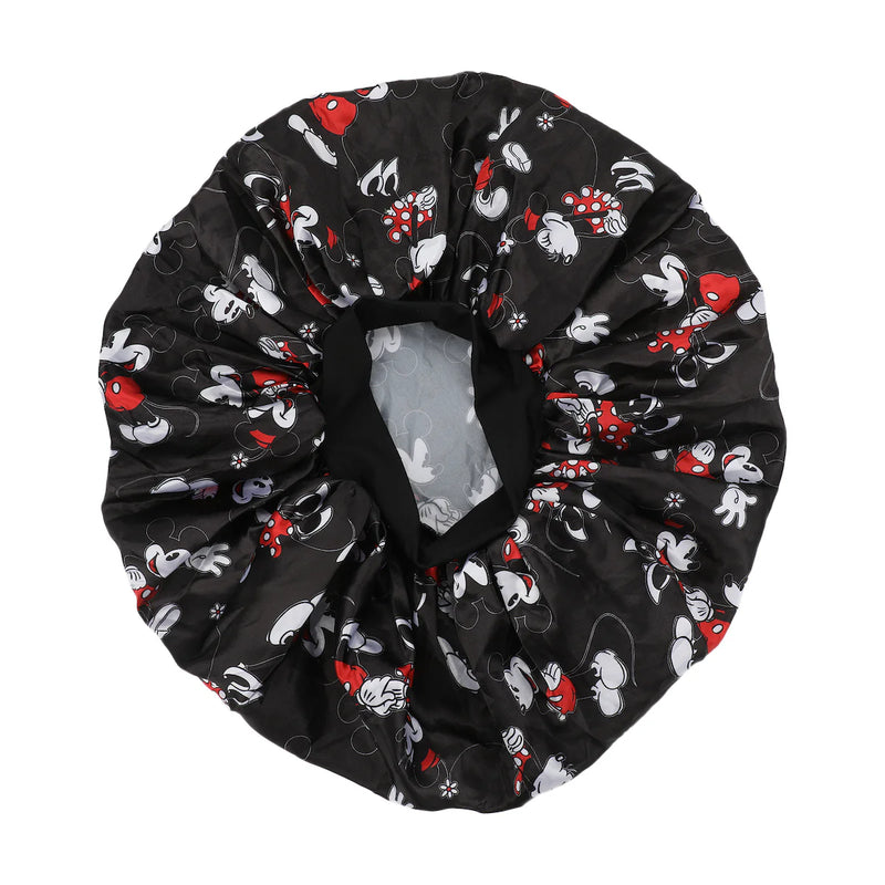 Disney Mickey & Minnie Mouse All-Over Print Sleep Bonnet