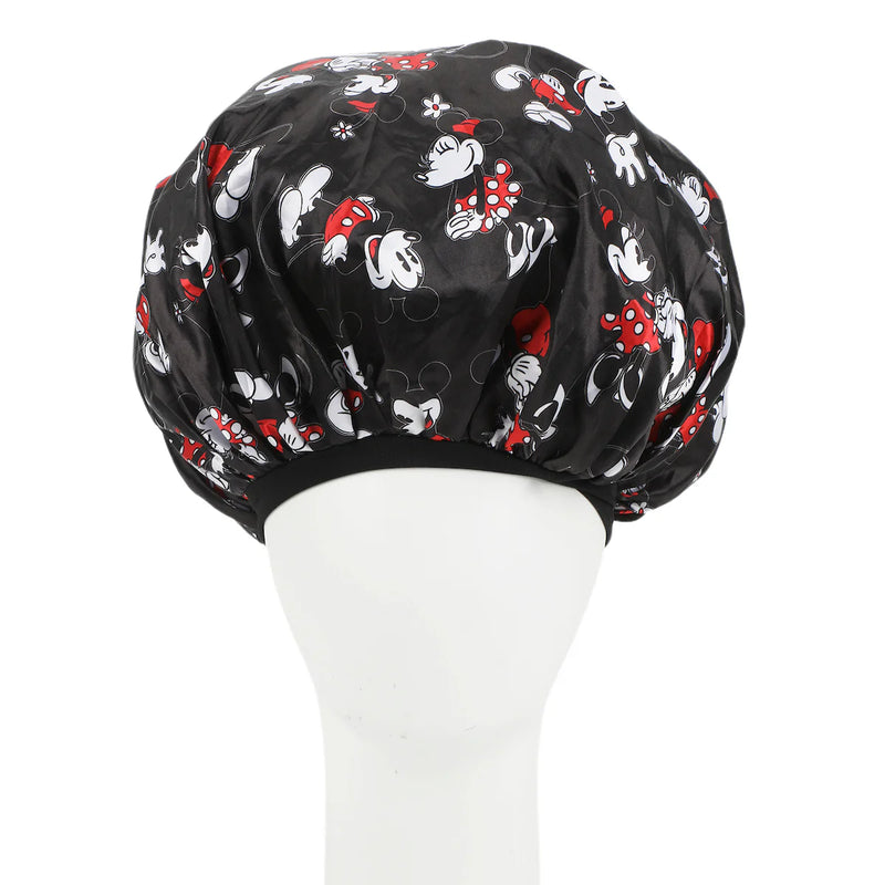 Disney Mickey & Minnie Mouse All-Over Print Sleep Bonnet