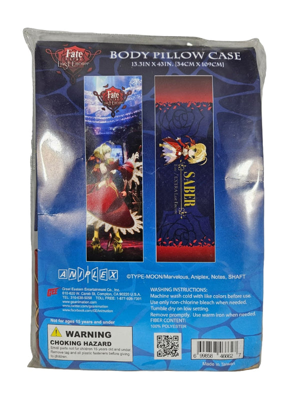 Fate Extra Last Encore Saber Body Pillow Case