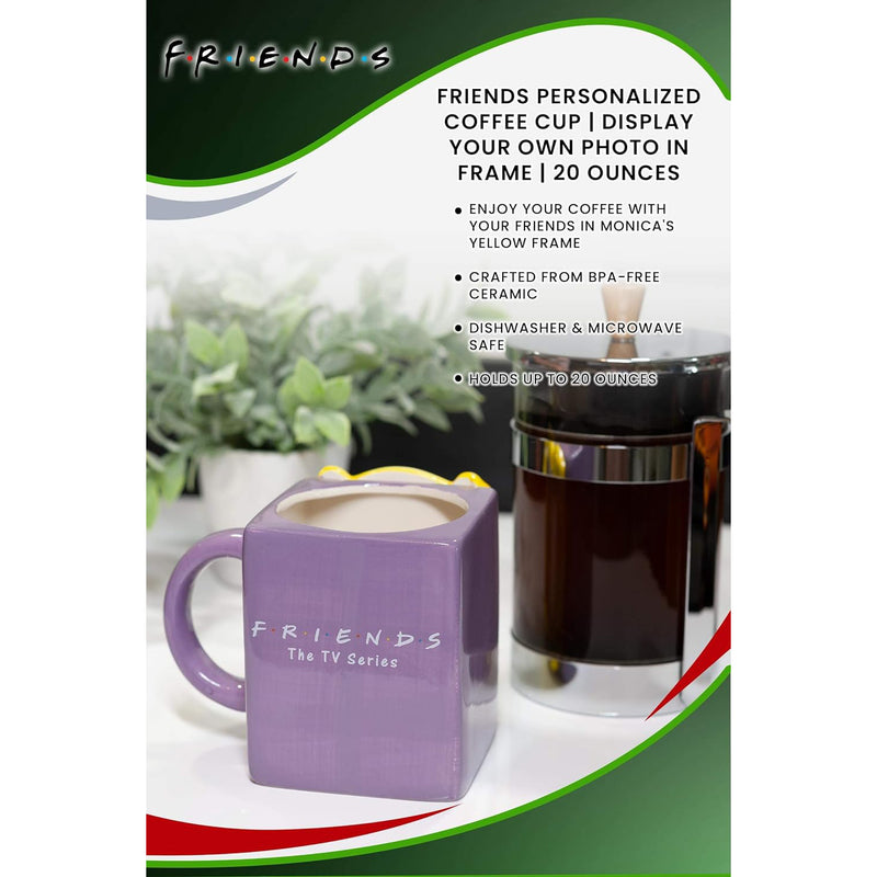 Friends Picture Frame 21 oz Ceramic Mug