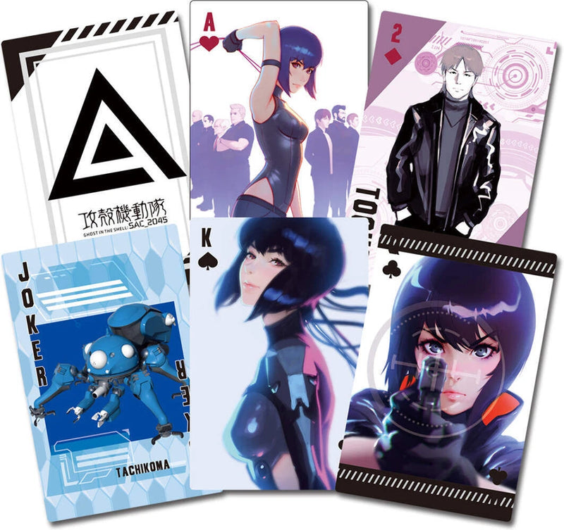 Ghost In The Shell SAC 2045 Group Playing Cards