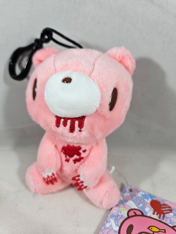 Gloomy Bear 4" Sitting Pose Plush Doll With Backpack Clip