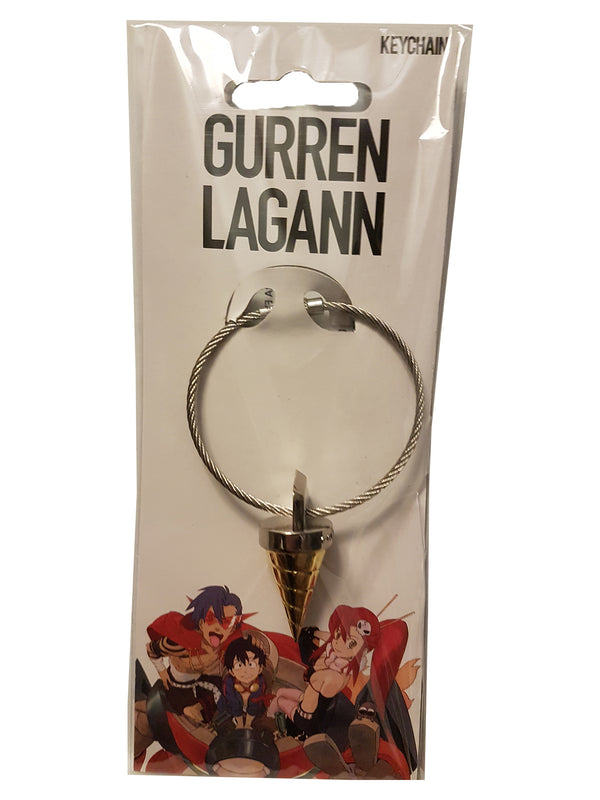 Gurren Lagann Core Drill Keychain
