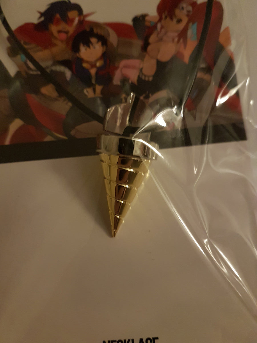 Collier Pendentif Anime Gurren Lagann – Merchandise Tengen Toppa – Porte-clés Ou Bijou Pour Fans De Cosplay Et Cadeau