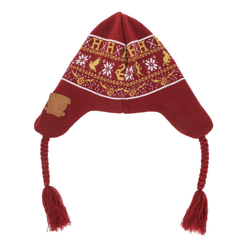Harry Potter Hogwarts Adult Trapper Beanie