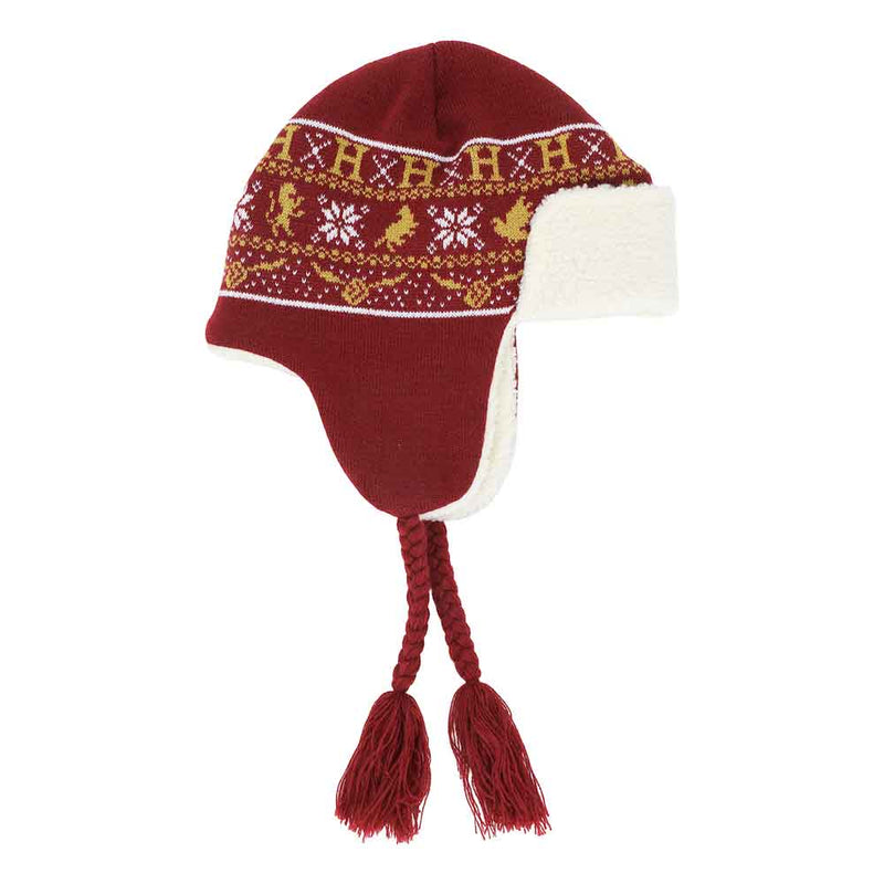 Harry Potter Hogwarts Adult Trapper Beanie
