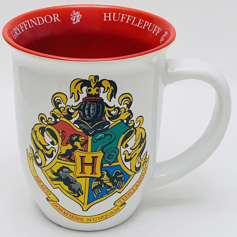 Harry Potter Hogwarts Crest Wide Rim Mug 16 oz