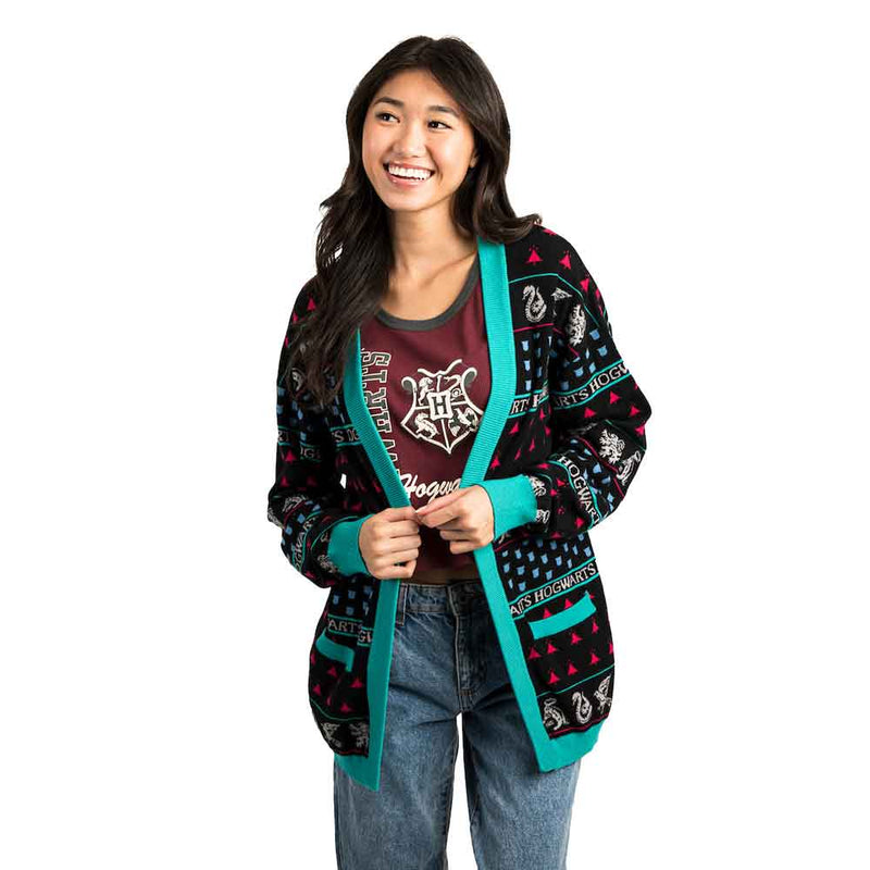 Harry Potter Hogwarts Houses Cardigan