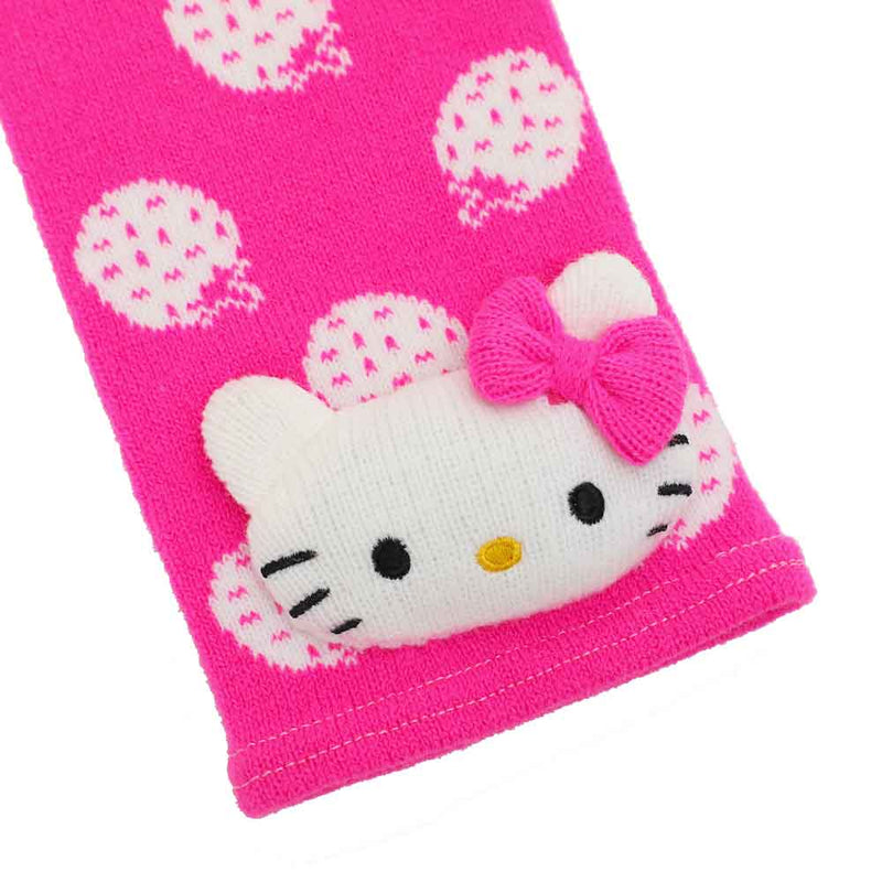 Hello Kitty Knitted Plush Arm Warmers