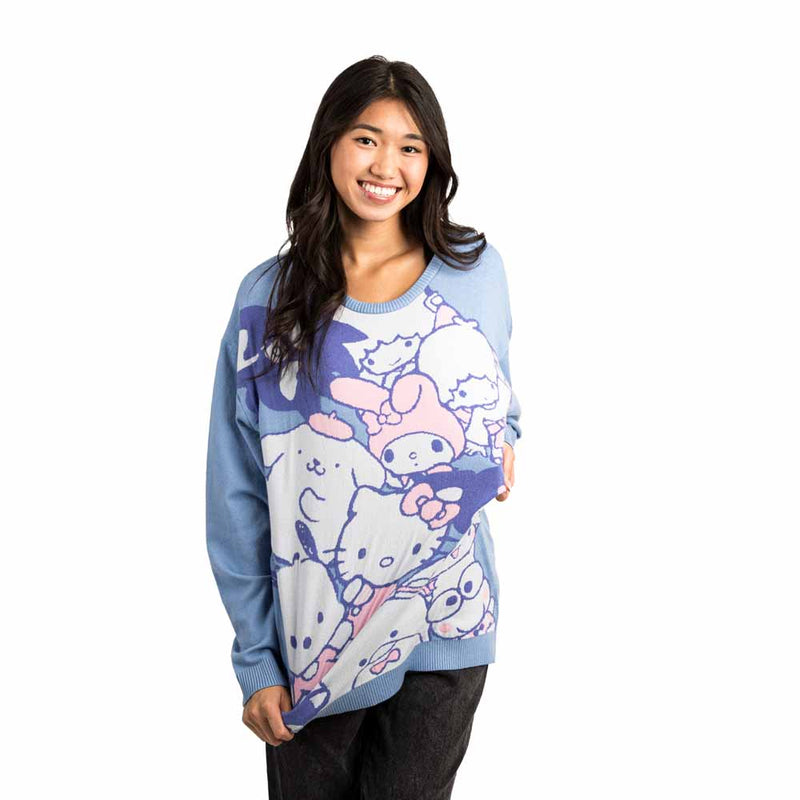 Hello Kitty & Friends Juniors Oversized Sweater