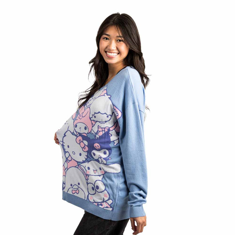 Hello Kitty & Friends Juniors Oversized Sweater