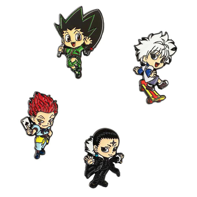Hunter x Hunter Group Lapel Pins Set of 4
